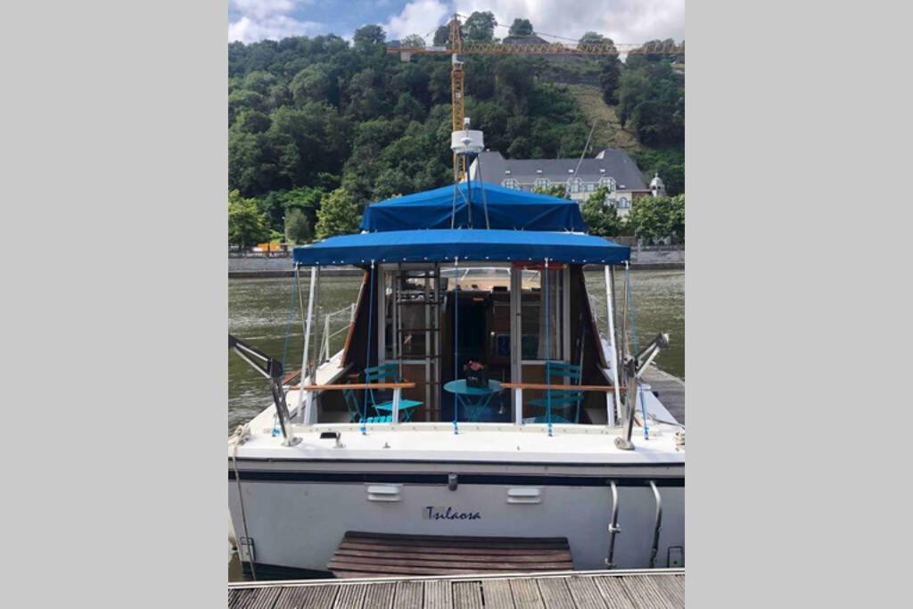 Bateau  Tsilaosa Au Coeur De Namur Exterior foto